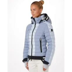 Toni Sailer  NORMA winterjas dames light steel< Ski Jassen|Wintersport