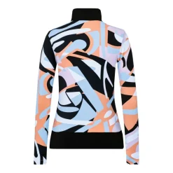 Skipullies|Wintersport-Toni Sailer  WIEKA PRINT skipully dames clementine sorbet