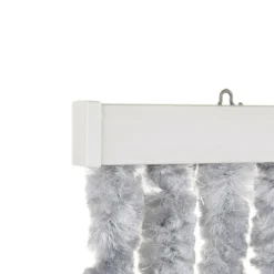 Travellife Chenille vliegengordijn 185 x 56 cm grey< Deurgordijnen