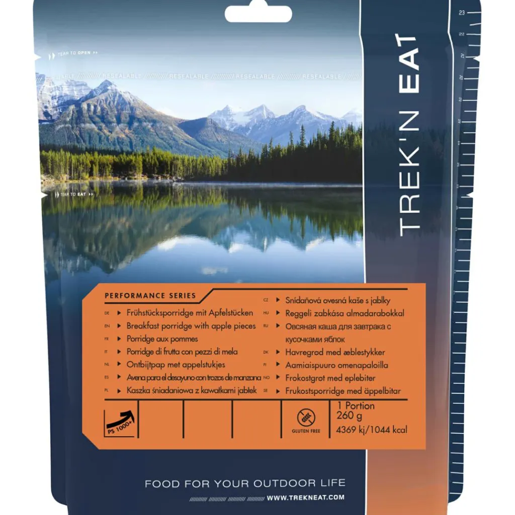 Voeding-Trek 'n Eat Breakfast porridge with apple pieces PS1000+