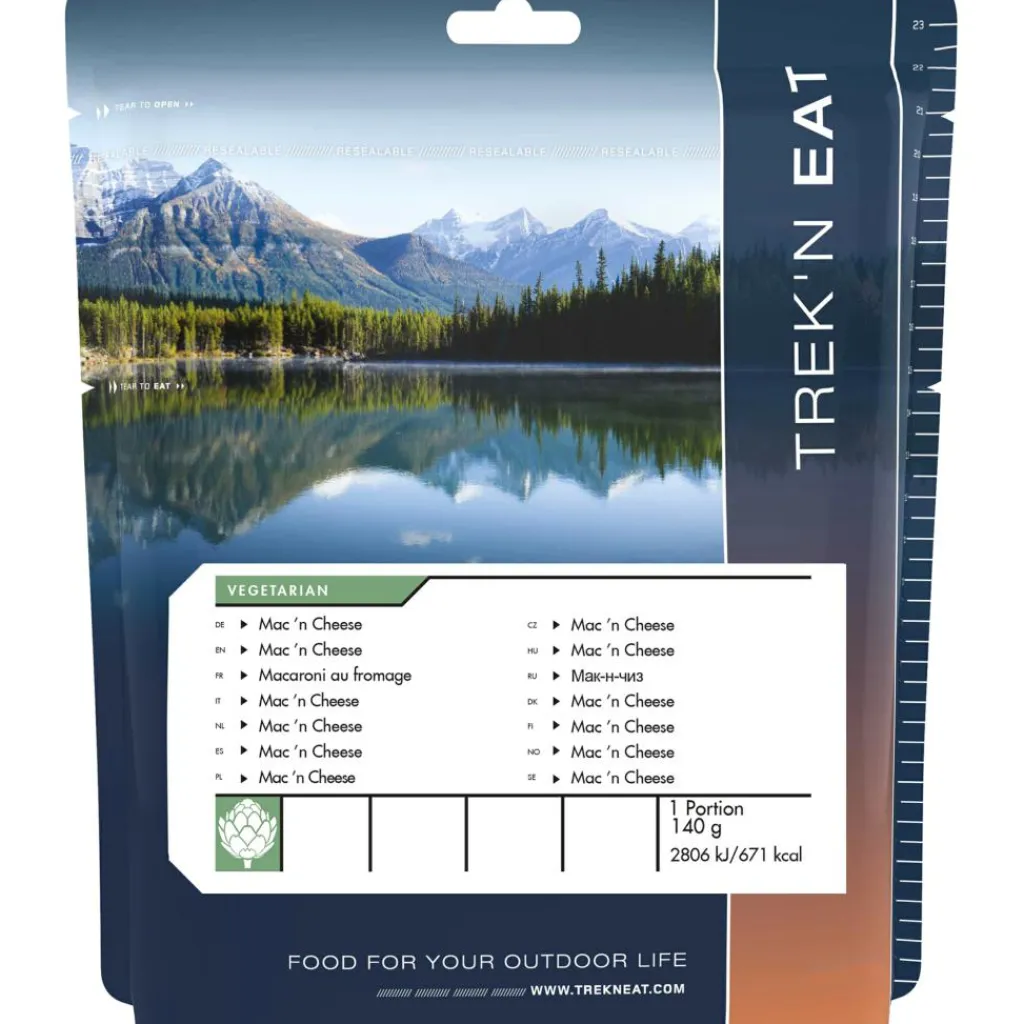 Trek 'n Eat Mac 'n Cheese< Voeding