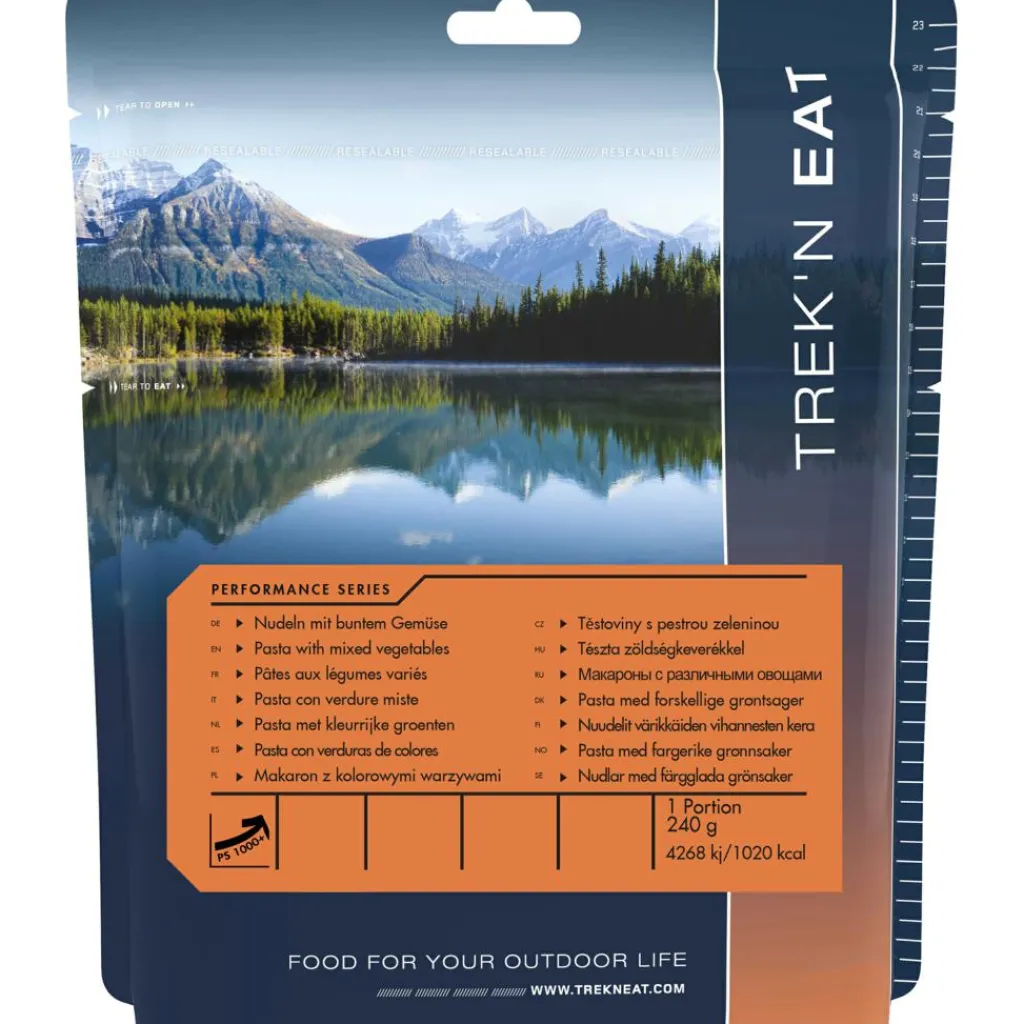 Voeding-Trek 'n Eat Pasta with vegetables PS1000+