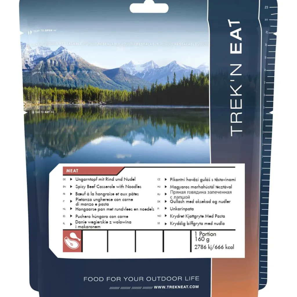 Voeding-Trek 'n Eat Spicy Beef Casserole with Noodles