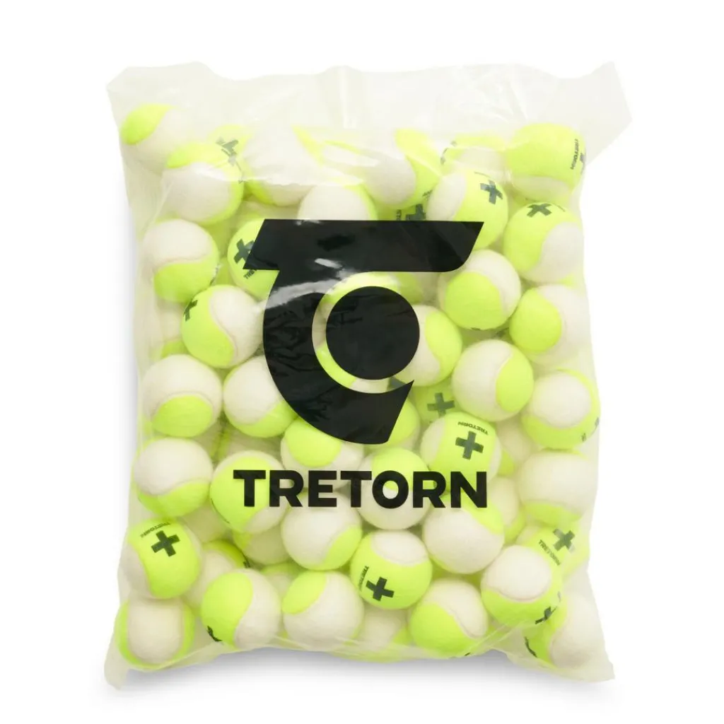 Tretorn Plus tennisballen 72-pack geel< Tennisballen