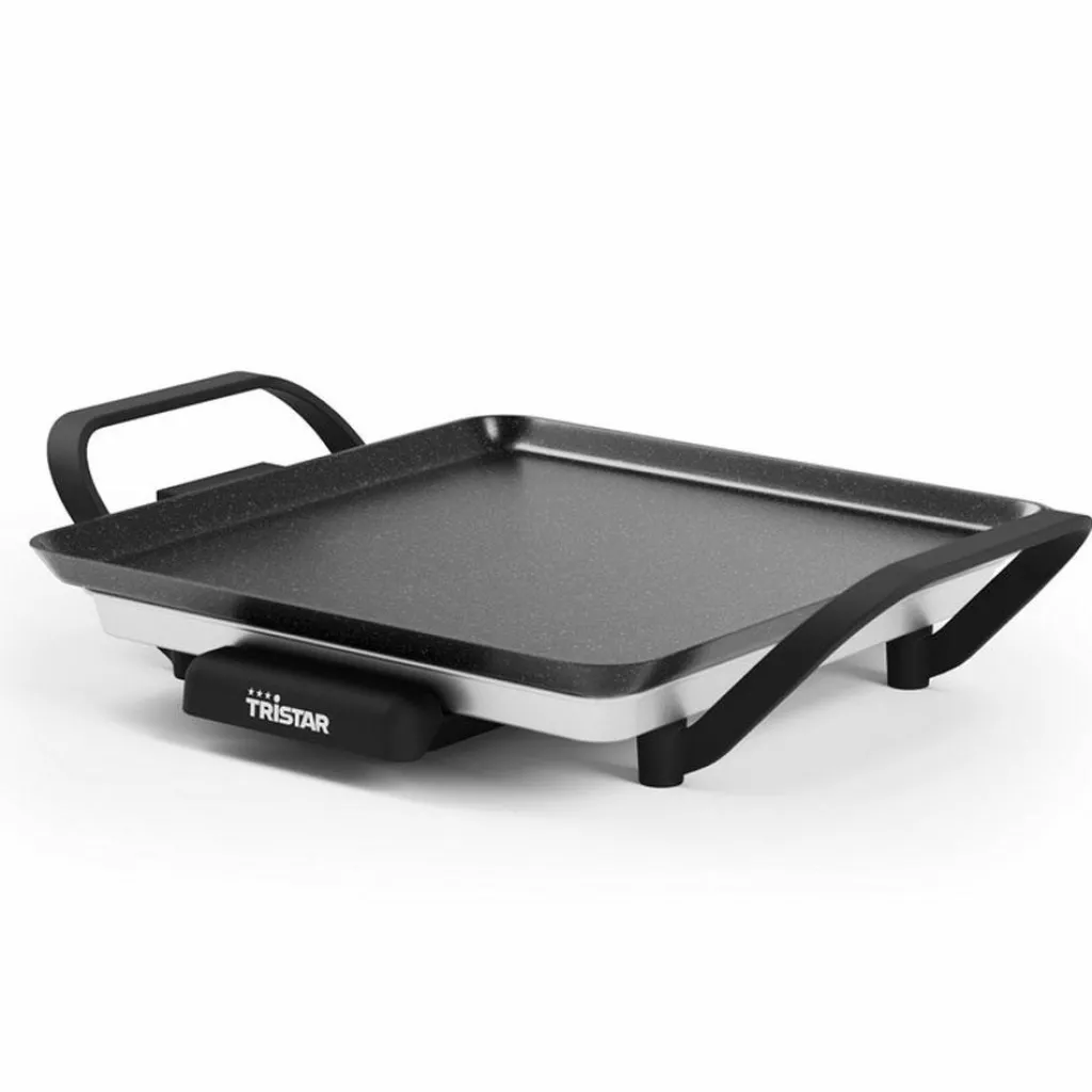 Tristar BP-2666 Table Grill Slim S bakplaat zwart< Keukenapparaten