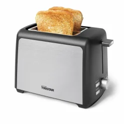 Keukenapparaten-Tristar BR-1058 broodrooster black silver
