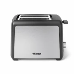 Keukenapparaten-Tristar BR-1058 broodrooster black silver