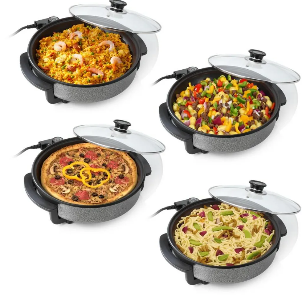 Keukenapparaten-Tristar PZ-2963 Multifunctionele hapjespan zwart