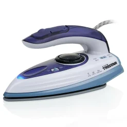Wassen & Drogen-Tristar ST-8152 Reis stoomstrijkijzer blauw wit