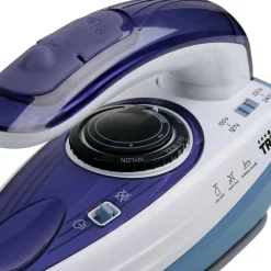 Wassen & Drogen-Tristar ST-8152 Reis stoomstrijkijzer blauw wit