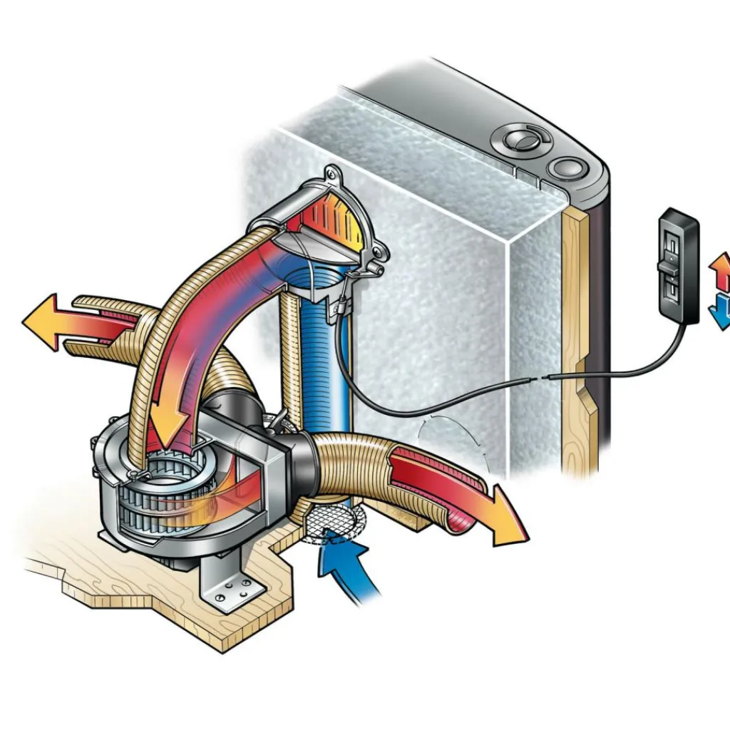 Kachels-Truma AXK Airmix voor vent