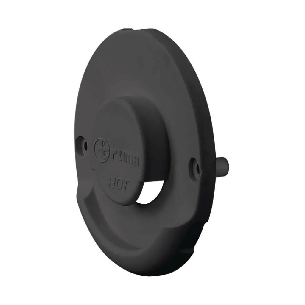 Truma Wanddoorvoer rooster zwart< Kachels