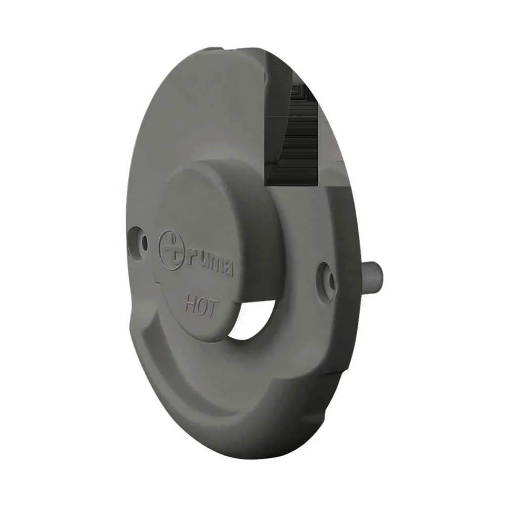 Kachels-Truma Wanddoorvoer rooster antraciet