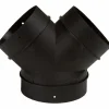 Kachels-Truma Y-stuk 65/72 mm zwart