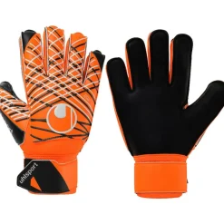 Uhlsport Soft Resist + Flex Frame keepershandschoenen fluo orange white black< Keepershandschoenen