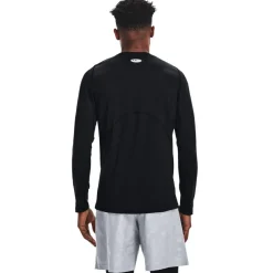 Sportshirt-Under Armour  ColdGear Fitted Crew shirt heren black
