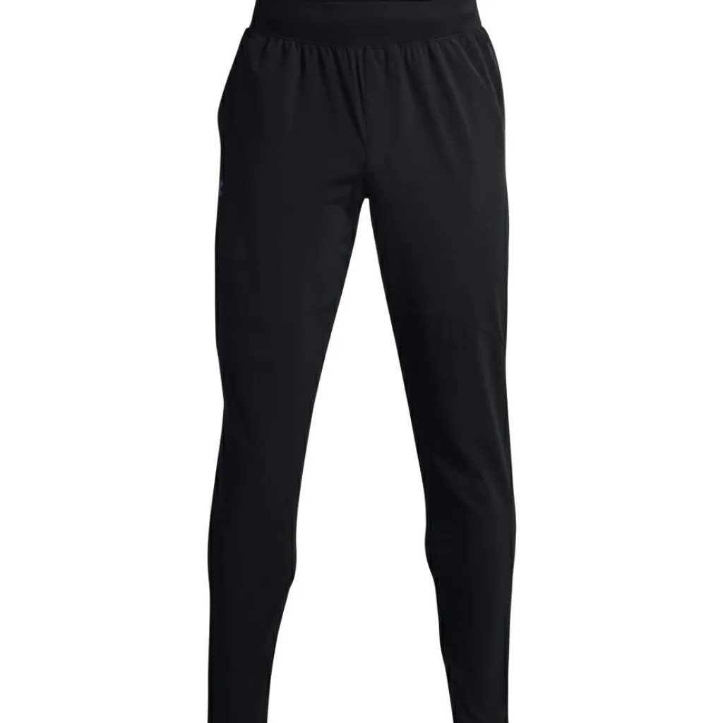Under Armour Stretch Woven trainingsbroek heren black pitch grey< Sportbroek
