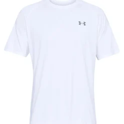 Under Armour Tech 2.0 sportshirt heren white overcast grey< Sportshirt