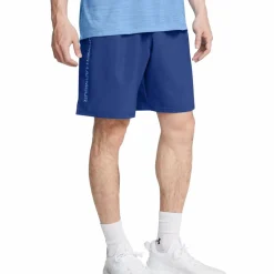 Under Armour Tech Woven Wordmark short heren tech blue horizon blue< Sportbroek