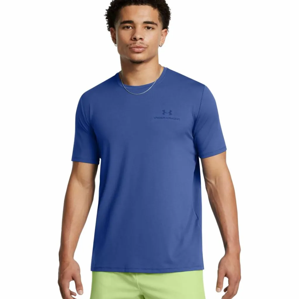 Sportshirt-Under Armour Vanish Energy shirt heren tech blue