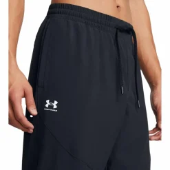 Sportbroek-Under Armour  Vibe Woven joggingbroek heren black white