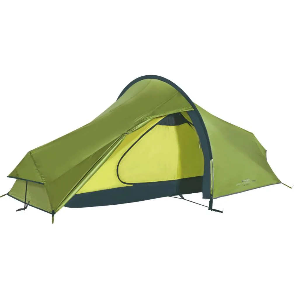 2-Persoons Tent|Tunneltenten-Vango Apex Compact 200 lichtgewicht tunneltent green