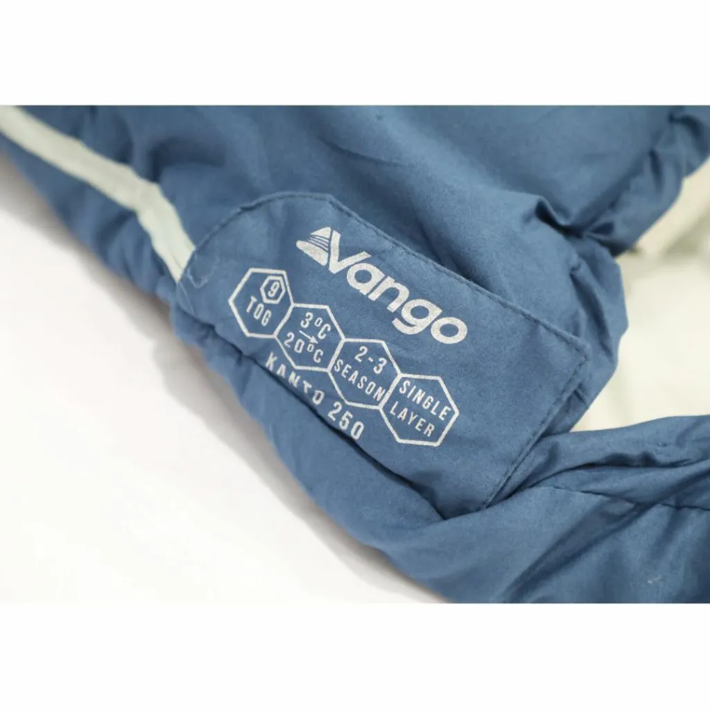 Slaapzakken-Vango Kanto 250 mummy slaapzak ink blue