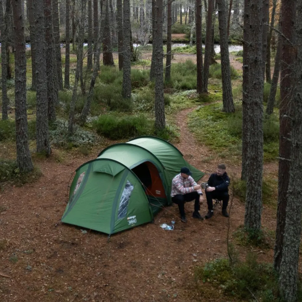 Vango Omega 350 lichtgewicht tunneltent green< 3-Persoons Tent|Tunneltenten