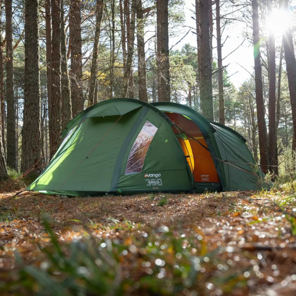 Vango Omega 350 lichtgewicht tunneltent green< 3-Persoons Tent|Tunneltenten