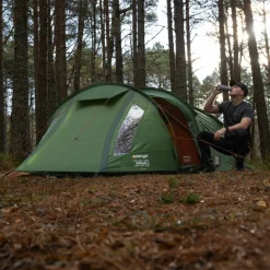 Vango Omega 350 lichtgewicht tunneltent green< 3-Persoons Tent|Tunneltenten
