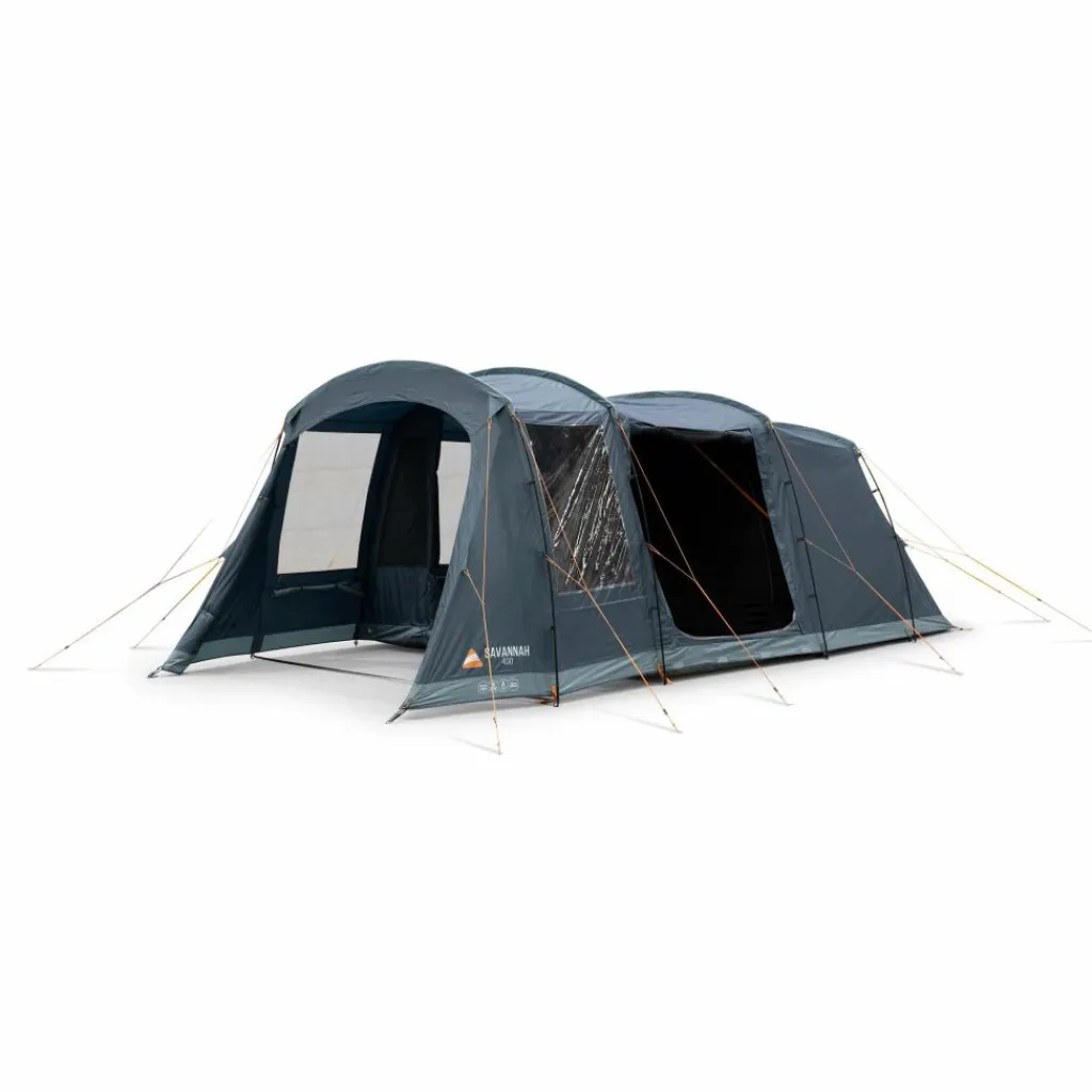 4-Persoons Tent|Tunneltenten-Vango Savannah 400 Package tunneltent blue