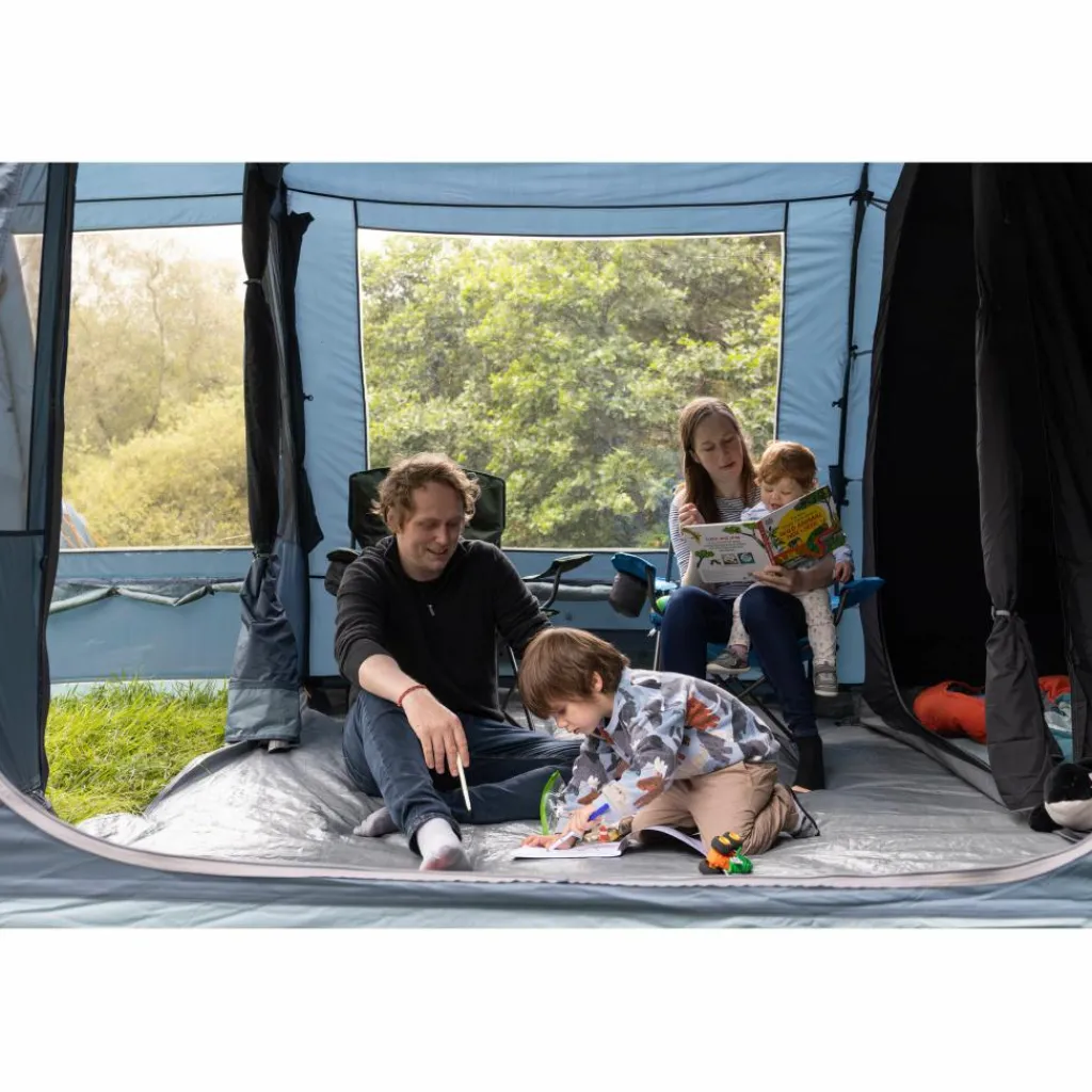 4-Persoons Tent|Tunneltenten-Vango Savannah 400 Package tunneltent blue
