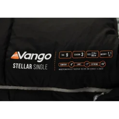 Slaapzakken-Vango Stellar Single slaapzak black