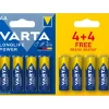 Accu's & Batterijen-Varta Longlife Power Alkaline AA batterij 8-pack