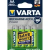 Varta Recharge Accu Power NiMH AA oplaadbare batterij 4-pack< Accu's & Batterijen