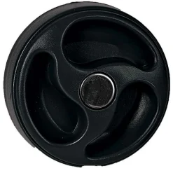 Tankdoorvoeren & Afvoerpluggen-Vecam Watervuldop zwart