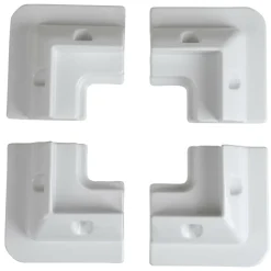 Velleman Hoeksteunen voor zonnepaneel wit< Zonnepanelen & Energie