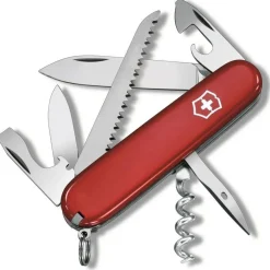 Multitools & Zakmessen-Victorinox Camper zakmes rood