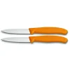 Keukengerei-Victorinox Groente/schilmes oranje 2 stuks