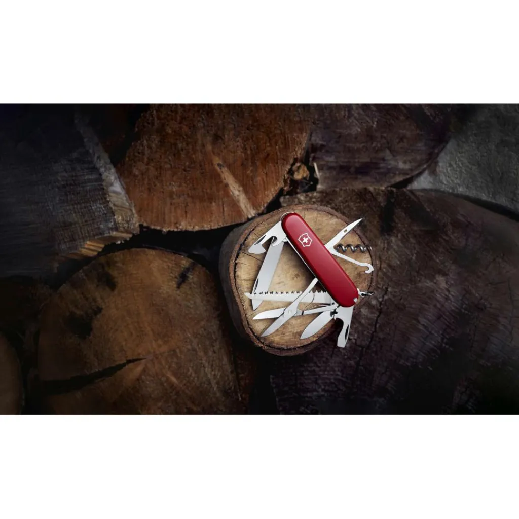 Multitools & Zakmessen-Victorinox Huntsman zakmes rood