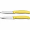 Victorinox Kartel groente/schilmes geel 2 stuks< Keukengerei