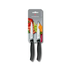 Victorinox Office/groentemes zwart 2 stuks< Keukengerei