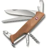 Victorinox Ranger 55 zakmes hout< Multitools & Zakmessen