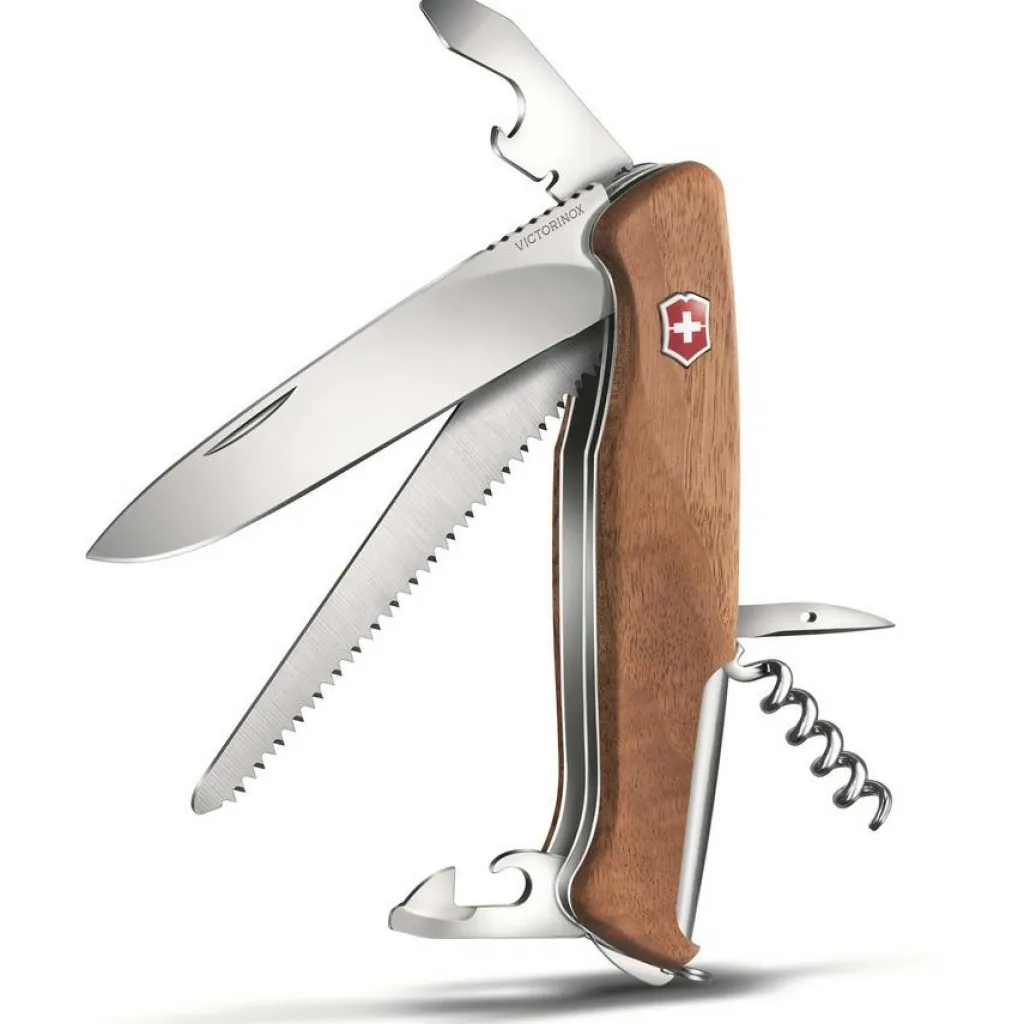 Victorinox Ranger 55 zakmes hout< Multitools & Zakmessen