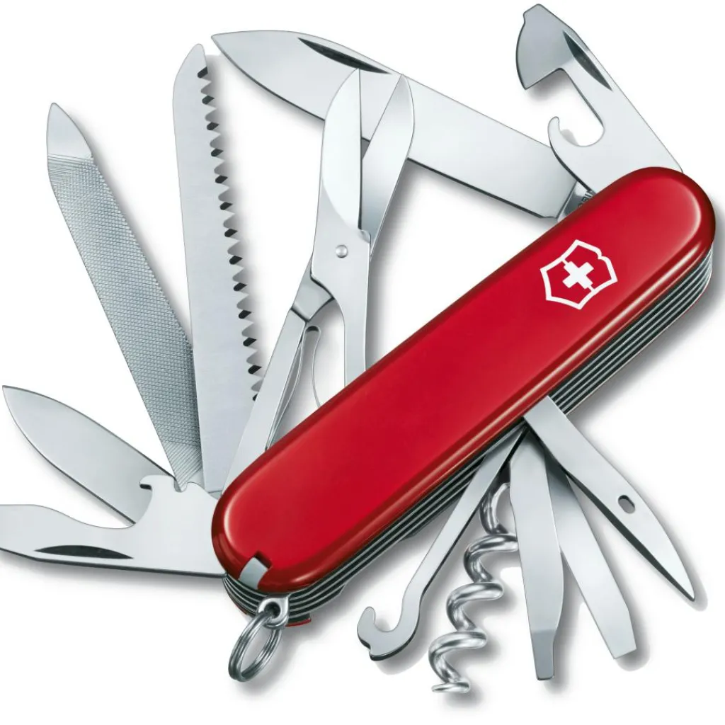 Multitools & Zakmessen-Victorinox Ranger zakmes rood