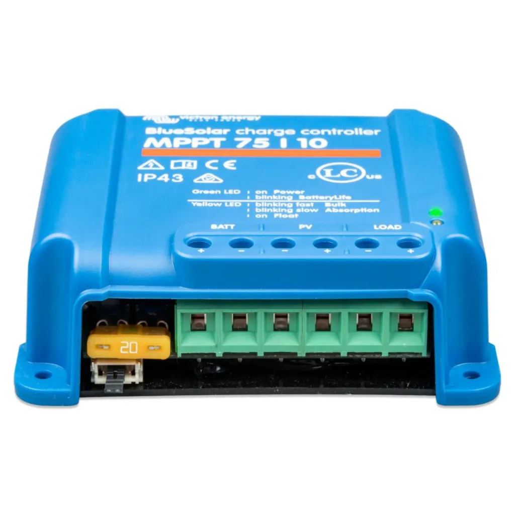 Accu's & Batterijen-Victron Energy BlueSolar MPPT 75/10 laadregelaar zonnepaneel
