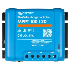 Victron Energy BlueSolar MPPT 100/20 laadregelaar zonnepaneel< Accu's & Batterijen