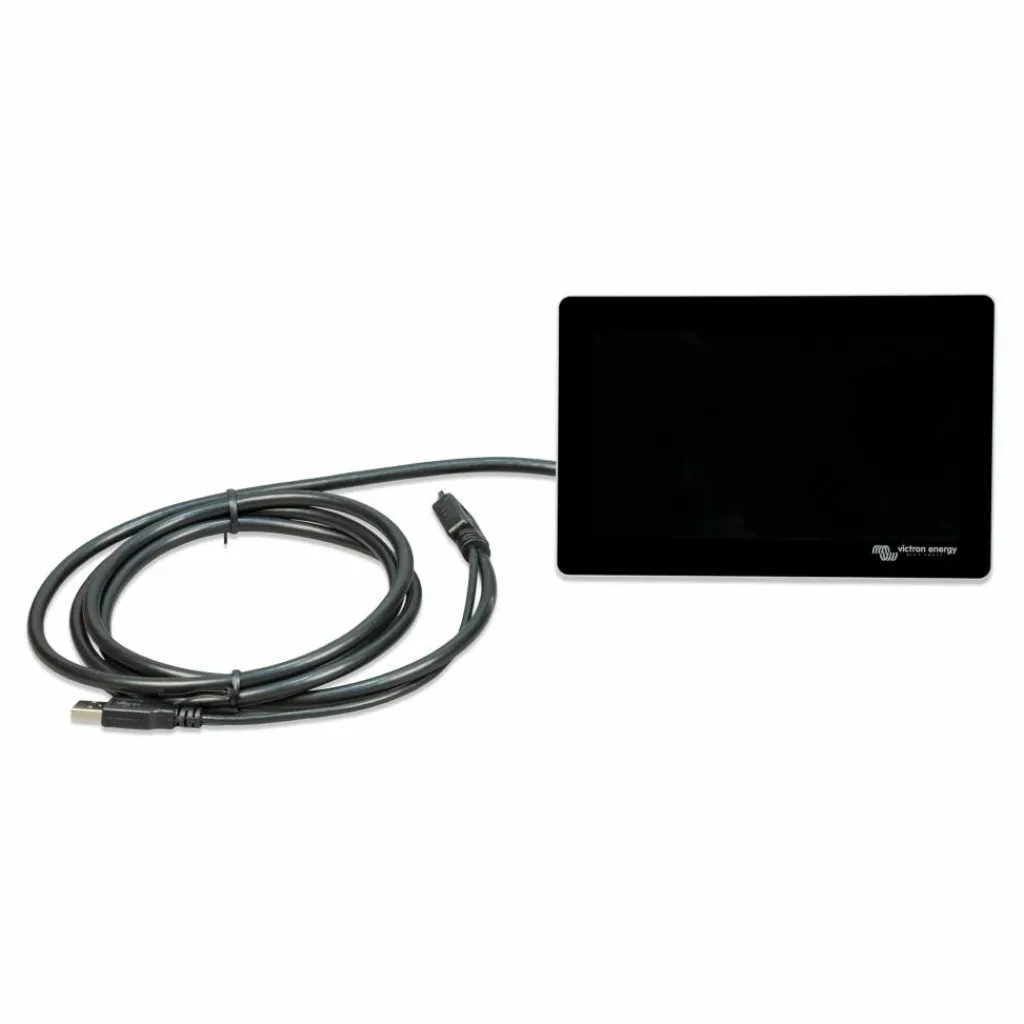 Victron Energy Cerbo GX Touch 70 Flush beeldscherm black< Accu's & Batterijen