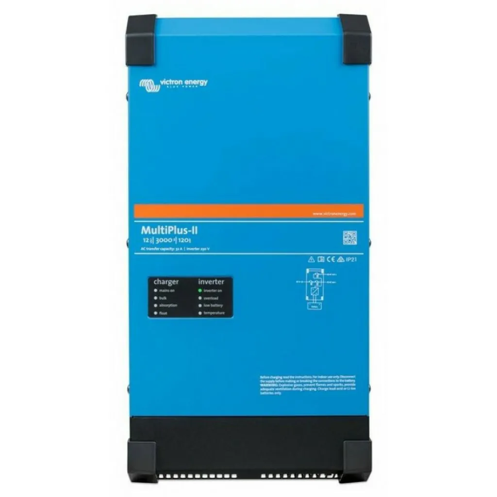 Victron Energy Multiplus-II 12/3000/120-32 omvormer-lader combinatie< Omvormers