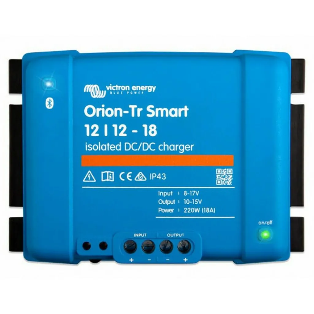 Victron Energy Orion-Tr Smart 12-12V/18A isolated acculader< Accu's & Batterijen